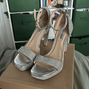 Steve Madden rhinestone heels